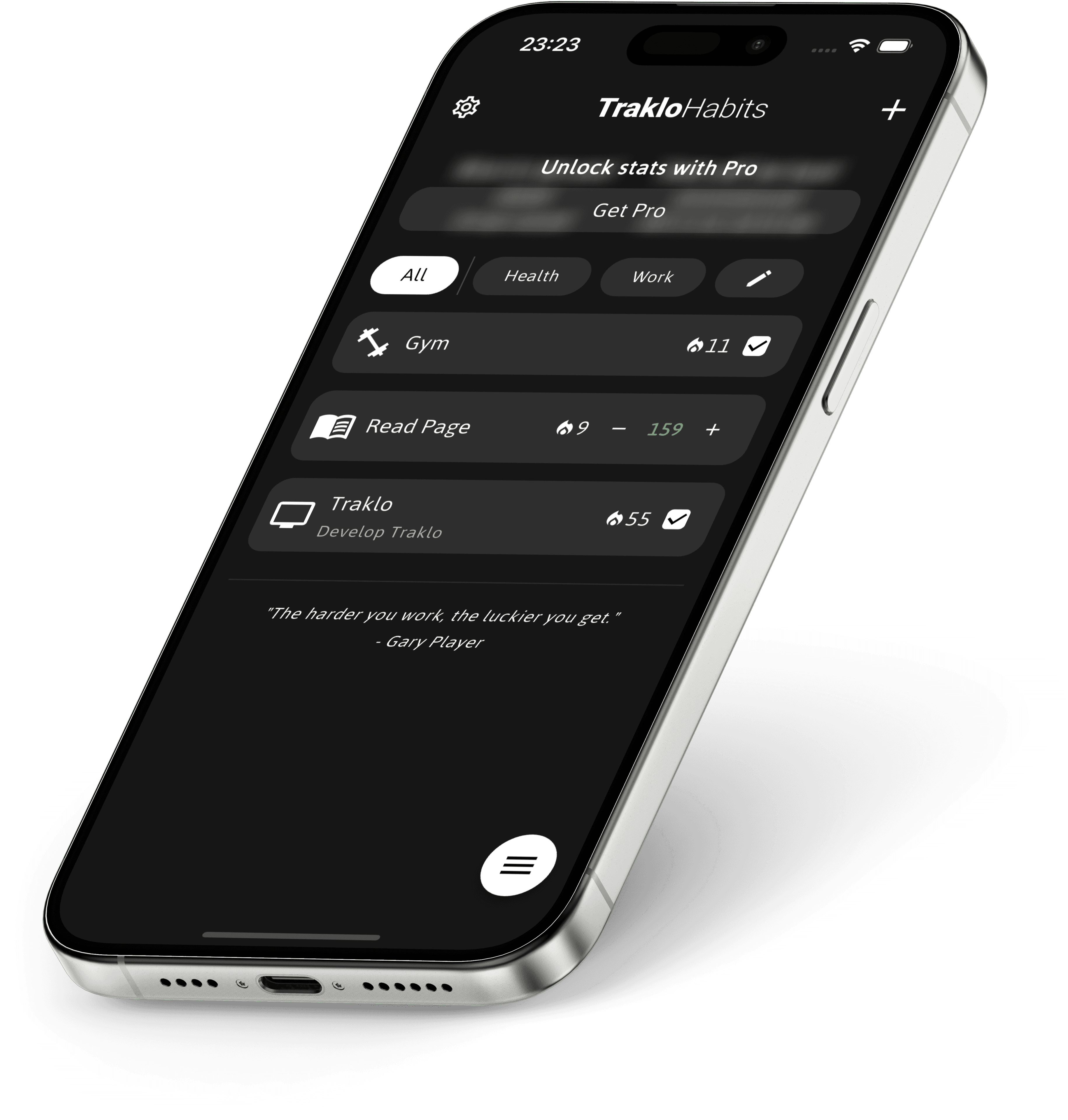 Traklo Productivity Tracker